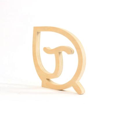 China Europe high quality wooden letters support letter wooden base customized styles and wooden letters are particularly popular for sale