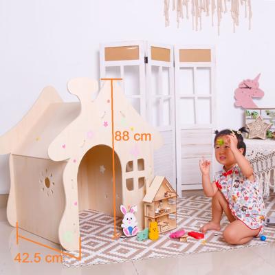 China Europe Wooden Playhouse Indoors Outdoors For Children Kids Backyard Discovery Wooden House for sale