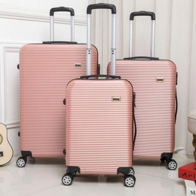 China Durable Travel LOGO Gift Suitcase Luggage Packing Travel Sets 3 piece20 24 28 inch Trolley Case Set for sale