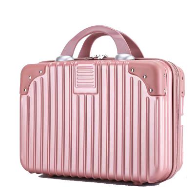 China 14 Inch Creative Water and Scratch Suitcase Luggage Holiday New Year Gift Box Packaging Box Spring Festival Resistant Female Annual Meeting Gift Box for sale