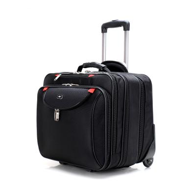 China New Atmosphere Oxford Cloth Bag Luggage Single Trolley Case Suitcase Business Trolley Bag 18 Inch Computer Trolley Bag Luggage for sale