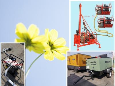 China 2019 hotsell seismic drilling rig & air compressor for sale