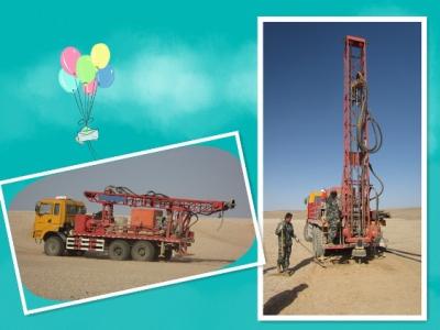 China Truck mounted drilling rig testing for sale