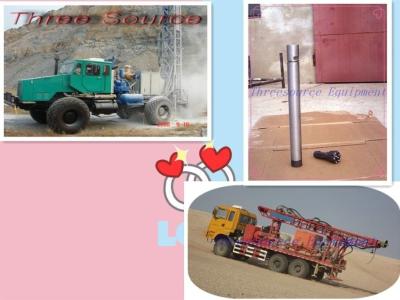 China Truck mounted drilling rig in desert prospecting for sale