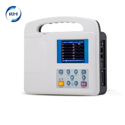 China Top Quality Medical Health Care ECG / EKG Machine With Interpretation 12 Leads Digital 3 Channel Electrocardiograph for sale