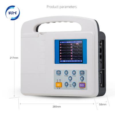 China Healthcare ECG machine function interpretation medical ecg cable with ecg machine for sale