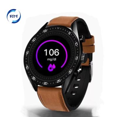 China Wifi Health Smart Watch Digital Blood Pressure Display Band Heart Rate Monitor Blood Sugar Watch for sale