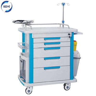 China ABS FREE SAMPLE Mobile Trolley Modern Medical Trolley Hospital Trolley Hospital Trolley for sale