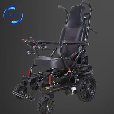 China Health Care Aid Electric Climbing Stair Step Wheelchair With Battery for sale