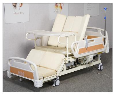 China Hospital Clinic Factory Price Adjustable Rotating Rotating Nursing Electric Hospital Beds For Elderly Patient Care for sale