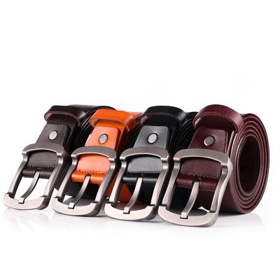 China New Fashion Cowhide Men's Leather Belts For Men Genuine Leather Belt for sale