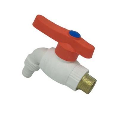 China Modern new products copper bibcock plastic bibcock ppr turkey faucet thread bibcock nut pvc plastic faucet for sale