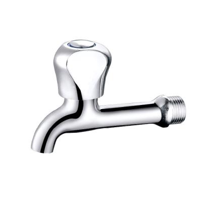 China Modern made of china bibcock short polished plastic ABS handle bibcock water faucet for sale