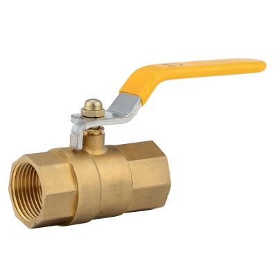 China Factory Price DN15 DN20 DN25 Water Brass Ball Valve General Valve Long Handle for sale