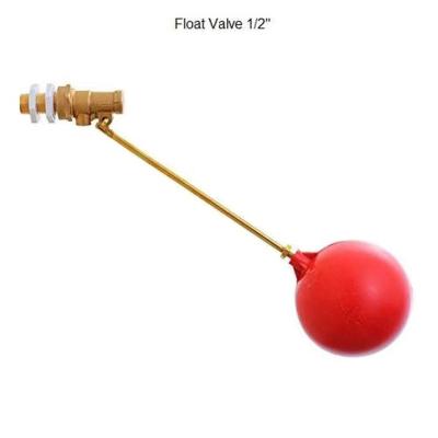 China General Water Tank Float Ball Valve Mini Ball Control Brass Fioat Ball Valve For Water Storage Tank for sale