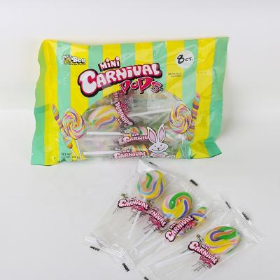 China Normal Lollipop 12g Multicolor Mini Twisty Pops Unicorn Christmas Shape Soft Mini Hard Candy Lollipop for sale