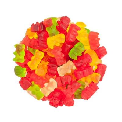 China Natural Confectionery Sweet Candy Fruit Bear Shape Delicious Gummy Candies Soft Candy for sale