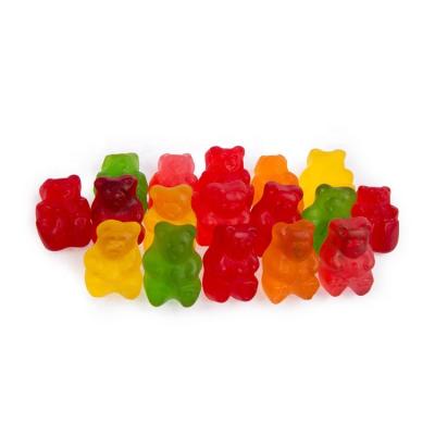 China Juice Flavor Soft Gummy Bear Mini Gummy Candy Natural Fruit Flavor In Bag Pack for sale