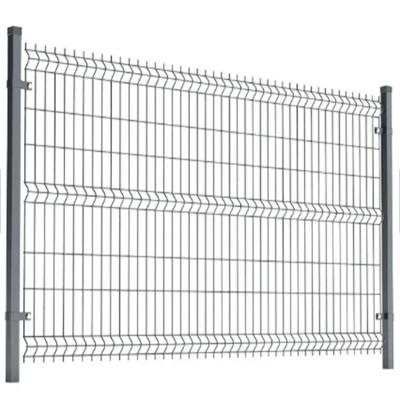 China Corrosion Resistance Factory price HDG welded bending fence panels 3D curved metal welded wire mesh fence for sale