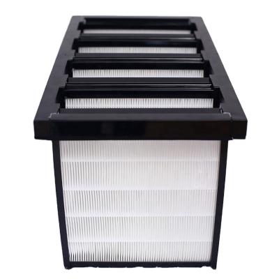 China Industrial type factory MERV 15 MERV 16 v air filter for air conditioning for sale