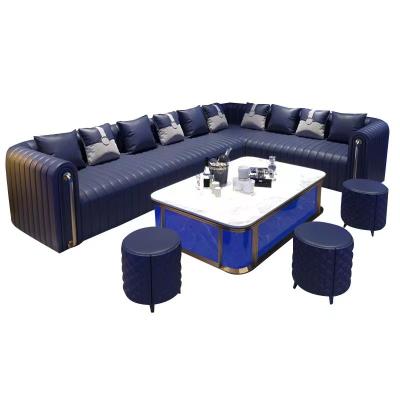 China Contemporary Bar Furniture For Sale Nightclub Sofa Bar Nightclub KTV Sofa Bar Luxury Club Chesterfield Sofa Furniture for sale