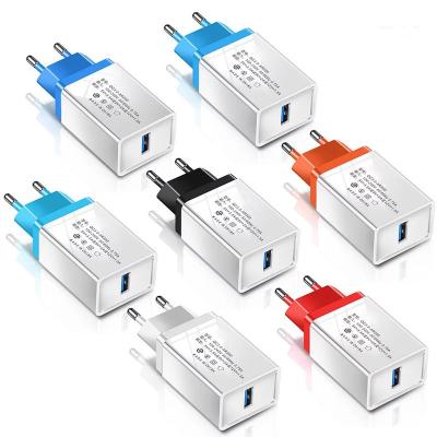 China Hot Low Price QC3.0 Mobile Phone Wall Fast Travel Charger Home Adapter EU USA for sale