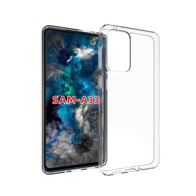 China Anti-drop For Samsung galaxy A33 transparent tpu phone cover case for sale