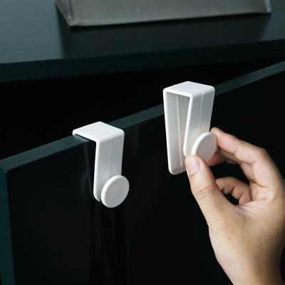 China Plastic Stored Over The Door Storage Hooks Single Space Saver Over The Door Hook Hanger Holder Set for sale