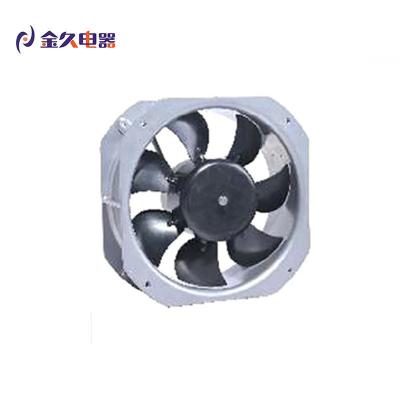 China Small Whole Low Noise DC 24v Axial Fan Square 200mm Product Hotels Sale Fan for sale