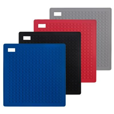 China Viable Factory Wholesale Custom Kitchen Silicone Heat Proof Mat for sale