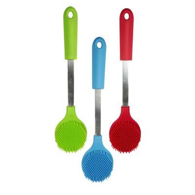 China Best New Viable Professional Kitchen Multifunctional Silicone Washing Brush Dishwasher for sale