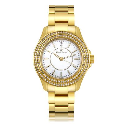 China Water resistant fashion ladies stainless steel quartz watch woman wristwatch relogio feminino de relogio for sale