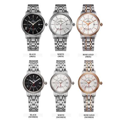 China Auto Date Couples Watch Multifunction Watch Face Display Auto-date And Accurate Time Display Easy To Adjust Time for sale