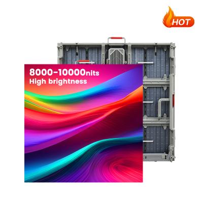 China Advertising Led Board LED Screen Commercial Advertising P6.67 Outdoor LED Screen Full Color 8000cd/sqm 960*960mm for sale