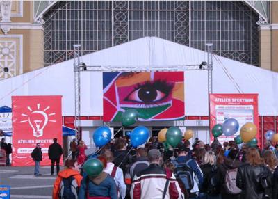 Cina Schermo all'aperto ultra esile degli schermi di visualizzazione di pubblicità P8 LED per gli sport in tensione/manifestazione in vendita