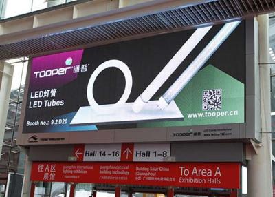 China Hoge Resolutie Openluchtleiden Aanplakbord die Video 14mm Pixelhoogte 6000 adverteren Neten Te koop