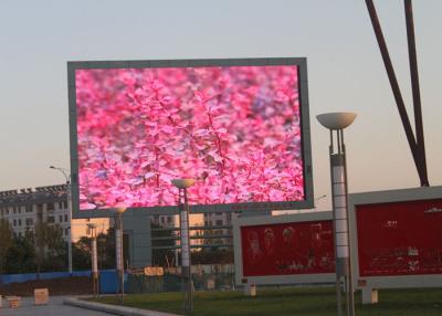 China Anschlagtafel-Anzeigen-Werbung im Freien geführtes Schirm BAD 2R1G1B der Öffentlichkeits-P16 LED zu verkaufen