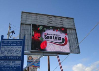 China La pantalla LED del RGB P10 de las carteleras de publicidad al aire libre de la calle a todo color a presión fundición en venta