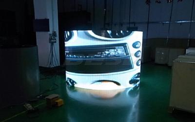 中国 曲げられたLEDスクリーンP10適用範囲が広いLEDの段階の背景幕の使用料10000 Dot/M2を防水して下さい 販売のため