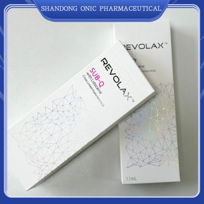 Cina revolax gel di ialuronato di sodio a legame incrociato riempitore iniettabile anti-invecchiamento per migliorare la depressione facciale e le rughe lisce in vendita