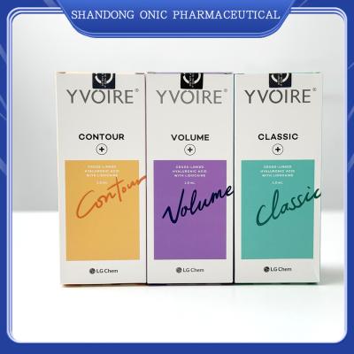 China YVOIRE Volumizing Facial Shaper preenchido Gel de injecção de hialuronato de sódio oco à venda