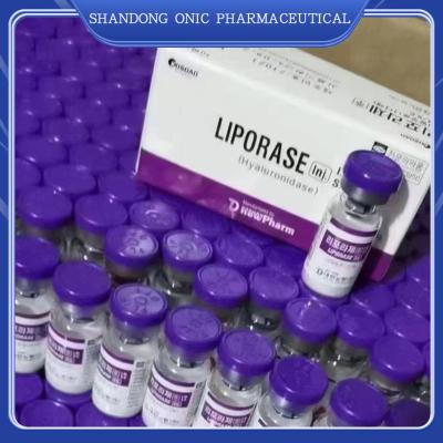 Chine Solution hyaluronidase pour le visage et le corps Pour injection Usp Liporase hyaluronidase 1500 IU X 10 flacons à vendre