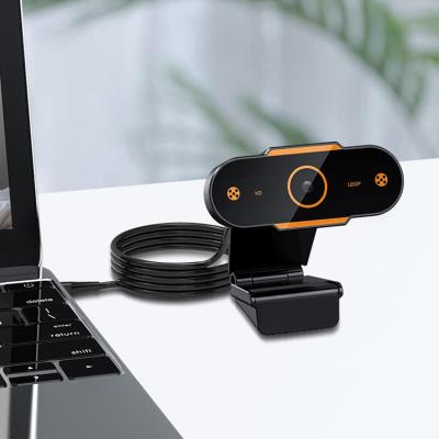 China NEW Design HD 1080P Webcam Computer PC Web Camera With Microphone For Live Broadcast Camara Web PC PC Computer JK09 for sale