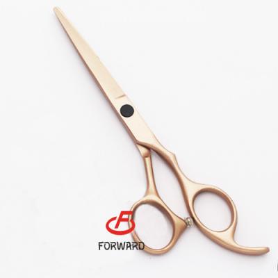 China Viable private logo barber hair scissors at home use straight scissors for sale