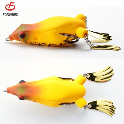 China Eco-friendly Soft Rubber Squid PVC Fishing New Glow To Lure Soft Frog Lure In Stock for sale