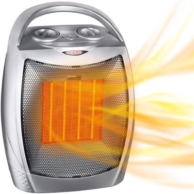 China Fast Heating 750W / 1500W Ceramic Electric Tungsten Air Warm Radiator With Fan for sale