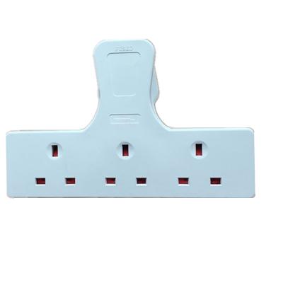 China Factory Sale High Quality 3 Way UK Outlet Power Adapter Plug Easy Installation For Home Use for sale