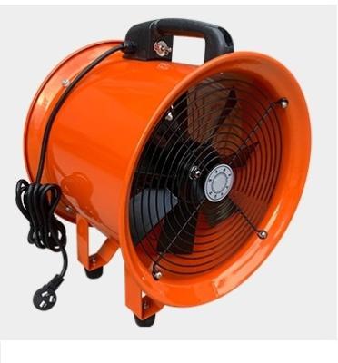 China Hotels 8 10 12 16 18 inch Cylinder Heavy Duty Industrial Portable Fan Axial Exhaust Fan for sale