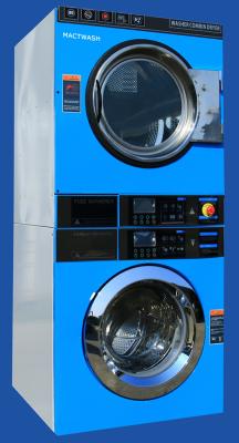 China Chinese Unique 12kgs Direct Drive Commercial STACK washer dryer/Chinese Best Stack Washer Dryer for sale