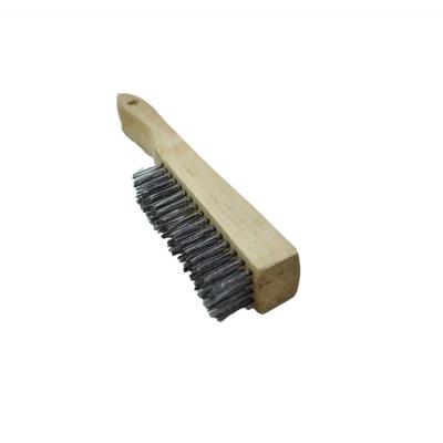 China Widely Used Steel Wire Factory Sale Product Commercial Kitchen Various Popular Cleaning Steel Wire Brush for sale